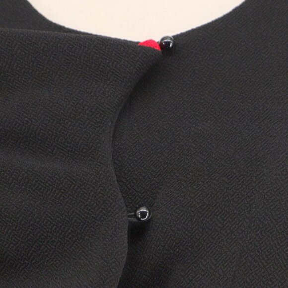 VINTAGE DESIGN TODAY'S Ruffle A-Line Topper Jacket Bell Sleeve Size XL - Picture 6 of 7